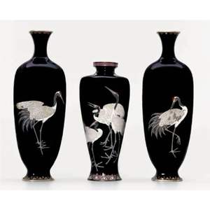 Vase en métal émaillé de luxe fait main, motif floral magnolia, grand vase de sol pour mariage, décoration intérieure, pot de fleurs décoratif moderne en émail - Product Image 5