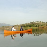 Kayak Touring Kayu Fiberglass Buatan Tangan 16 Ringan 2 Orang Tahan Lama Tahan Air Danau Sungai - Kontak Grosir