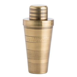 Shaker à cocktails élégant en métal, surface polie, joint étanche, passoire professionnelle et prise en main confortable pour les barman. - Product Image 3