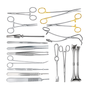 ชุดเครื่องมือผ่าตัดปลูกฝังหลอดเลือดแดงอัลตราโซนิก ARISTON INTERNATIONAL Ai-Aortic Coronary Graft จำนวน 50 ชิ้น แบบใช้มือ ทำจากสแตนเลสสตีล ใช้ซ้ำได้ สำหรับศัลยกรรมหัวใจและหลอดเลือด - Product Image 1