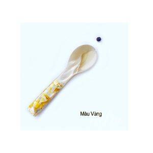 Cuillère à café en nacre blanche à long manche, cuillère MOP, ustensile, vente chaude, cuillère à glace, cuillère à soupe, vaisselle, ustensiles de table - Product Image 3