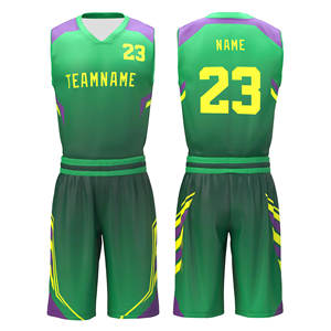 Conjunto de Uniforme de Baloncesto para Hombre al por Mayor, Jersey de Baloncesto Personalizado de Alta Calidad para Entrenamiento de Equipo, Ropa Deportiva de Baloncesto - Product Image 1