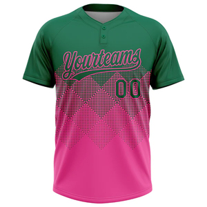 เสื้อเบสบอลซอฟต์บอลแบบแห้งเร็ว สองกระดุม ชุดยูนิฟอร์มเบสบอลซอฟต์บอลสั่งทำได้ สำหรับเด็ก วัยรุ่น ผู้ชาย ผู้หญิง ชุดกีฬา - Product Image 2