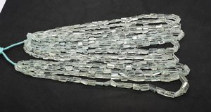 Cuentas de Aguamarina Natural Facetadas de Forma Irregular, 5x7-8x11MM, Cuentas de Piedras Preciosas de Aguamarina con Forma de Gota para Fabricación de Joyas al por Mayor - Product Image 3