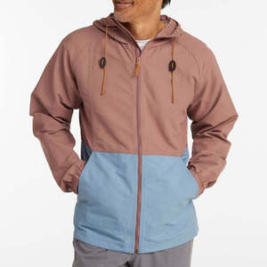 <b>Men</b> Premium Hooded Windbreaker <b>Jacket</b> Waterproof Lightweight Casual Zip Front Outdoor Soft Breathable Regular Fit Everyday - Product Image 3
