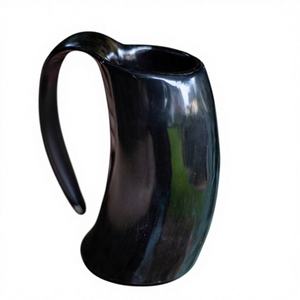 Vino de cerveza de calidad duradera de cuerno Vintage vikingo Natural de exportación para tazas, superventas, apto para microondas y lavavajillas Premium - Product Image 3