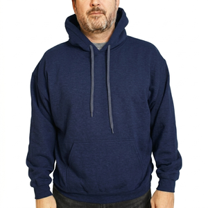 Sweat à capuche unisexe classique marron en jersey pour l'hiver – Pull doux et confortable, écologique, idéal pour la détente et le streetwear - Product Image 2