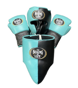 Gants d'entraînement de boxe et de MMA personnalisés en cuir de vachette de style mexicain, antidérapants et anti-humidité, pour Sanda et Kick Boxing - Product Image 1
