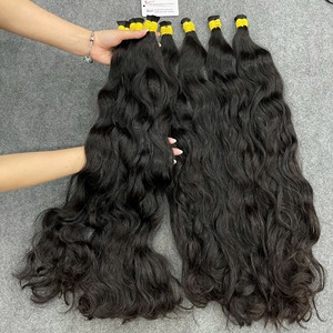 Extensiones de Cabello Humano Vietnamita Ondulado Negro de Calidad Profesional, Tendencia 2026, Premium, a Granel, Listas para Enviar - Product Image 3