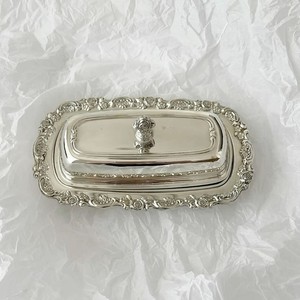 Elegant Butter <b>Storage</b> Box with Lid and Tray Perfect for Serving Display <b>Kitchen</b> Organization and Dining Table Use Home Hotel - Product Image 6