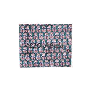 Poubelle hexagonale pliable à ouverture supérieure en carton de papier de coton écologique indien fait main, motifs imprimés DIY, élégante pour la rue - Product Image 2