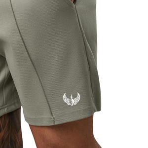 Mens Sage Green Casual Athletic <b>Shorts</b> <b>Gym</b> Training Running Sportswear Lightweight Breathable Summer Activewear Comfortable Fit - Product Image 4