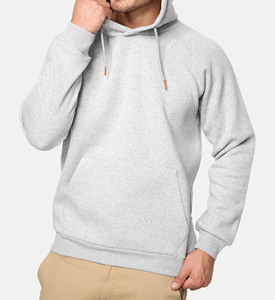 Top Trending Men's Puff Printed 100% Cotton Fleece Hip Hop Hoodies for Casual Winter Wear Solid Pattern New Online Selling - Product Image 4