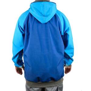 Waterproof Ski Hoodie <b>Men</b> Snowboarding Pullover Windproof Softshell Winter Jacket with Thumbholes Zipper Pockets <b>Thermal</b> <b>Tops</b> - Product Image 2