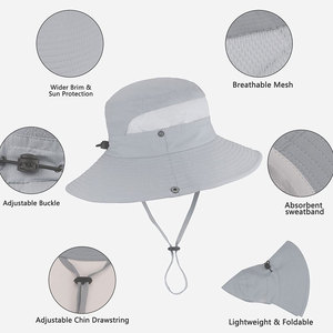Sombrero de Pescador de Algodón de Secado Rápido de Primera Calidad 100% Fabricado en Pakistán, Sombrero de Pescador para Hombre, Nuevo Diseño 2026, Sombreros de Pescador a la Moda - Product Image 5