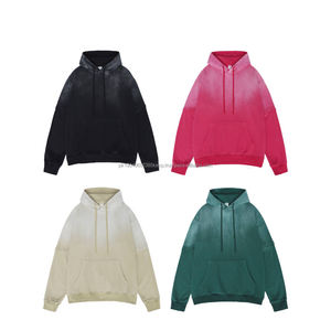 เสื้อฮู้ดโอเวอร์ไซส์ผ้าเทอร์รี่ไล่สีคุณภาพสูงตามสั่ง - Product Image 1