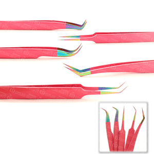 Nouvelle gamme de cils en acier inoxydable 2D-6D avec logo personnalisé antistatique de précision durable pour l'application des cils - Product Image 3