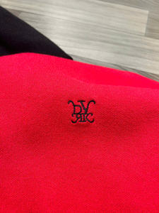 Blouson Bomber Coupe-Vent Décontracté Personnalisé en Viscose/Coton Respirant et Écologique avec Blocs de Couleurs et Coutures Tatami – Vente en Gros - Product Image 5