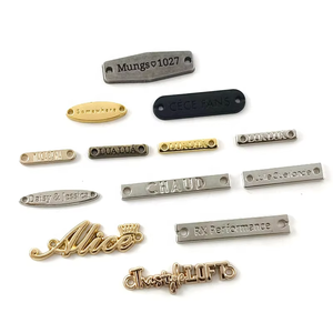Custom Metal Round Jewelry Tags With Chain <b>Bracelet</b> Matte Finish Embossed Logo Mungs - Product Image 3