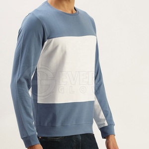 บริการ OEM เสื้อสเวตเตอร์น้ําหนักเบาปากีสถานทําเสื้อสเวตเตอร์ขนแกะผ้าฝ้ายผู้ชายคุณภาพดีที่สุด - Product Image 6