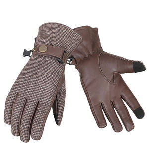 Guantes de cuero de vaca/cabra de alta calidad para conducir, guantes de trabajo de cuero para hombres, guantes de uso general. - Product Image 1