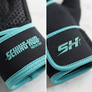 Gants de fitness pour hommes, respirants et ventilés, demi-doigts, pour la musculation, l'exercice sportif, avec étiquette privée personnalisée - Product Image 2