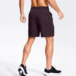 Pantalones Cortos de Tenis Ligeros para Hombre al por Mayor de Fábrica, Ecológicos, Transpirables, con Diseño Sólido y Cintura Elástica para Entrenamiento - Product Image 2