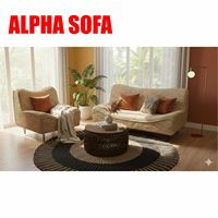 ALPHA SOFA HANDWERKSMÄSSIG GEFERTIGT