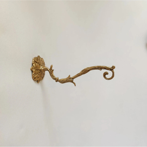 Heavy Duty Rustic Cast Brass <b>Wall</b> Hook Vintage Metal <b>Hanger</b> for Entryway Bathroom Farmhouse Home Decor & Storage Heavy Duty - Product Image 1