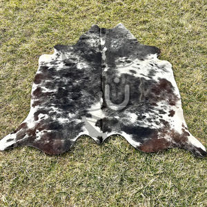 Auténtica Alfombra de Piel de Vaca con Pelo Brasileño Blanco y Negro, Alfombra de Piel de Vaca - Product Image 5