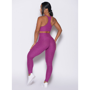 women yoga <b>set</b> seamless high waist leggings sports bra breathable stretch fitness workout gym wear activewear - Product Image 6