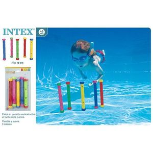 Bâtons de jeu aquatiques Intex 19 cm, ensemble de jeu vertical pour piscine, pour enfants de 6 ans et plus - Product Image 1