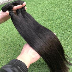 Extensions de cheveux humains bruts et lisses, texture naturelle non traitée, mèches soyeuses et douces pour femmes, usage en salon, export en gros - Product Image 6