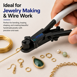 Pince à plier les fils de bijouterie professionnelle, outil de formage de précision avec poignée confortable pour la fabrication de bijoux - Product Image 5
