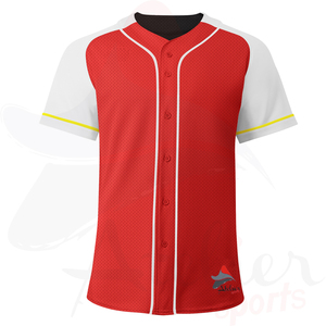 เสื้อเบสบอลแบบซับลิเมชั่นขายส่ง OEM เสื้อเบสบอลซับลิเมชั่นระดับมืออาชีพ เสื้อเบสบอลผู้ชาย เสื้อเบสบอล OEM - Product Image 5