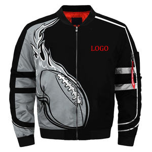 Livraison gratuite, nouvelle veste bomber de l'équipe de football américain Bengals, manches longues, vêtements chauds unisexes, vestes d'automne et d'hiver - Product Image 1