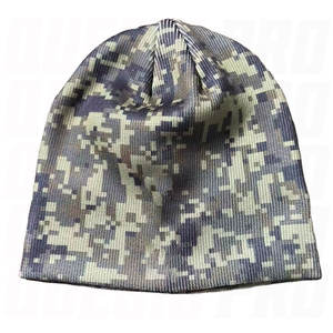 Bonnet de sport pour la course et le cyclisme, imprimé DTG, motif personnalisé, bonnet tricoté sublimé numériquement, bonnet extensible doux sans revers, pour l'extérieur - Product Image 3