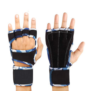 Almohadillas de Agarre Premium Ligeras para Protección de Palmas, con Correas Ajustables para Levantamiento de Pesas, Entrenamiento y Cross Training - Product Image 1