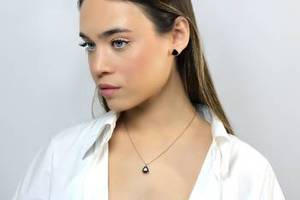 100% Pure Solid 925 Sterling <b>Silver</b> <b>Top</b> Natural Black Onyx Trillion Faceted Cut Gemstone Earrings Women's Parties & Wedding Wear - Product Image 4