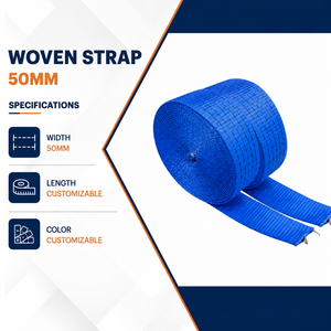 Rouleau de sangle en polyester résistant à l'abrasion 50 mm pour harnais de sécurité, qualité industrielle, fabricant OEM ODM - Product Image 4