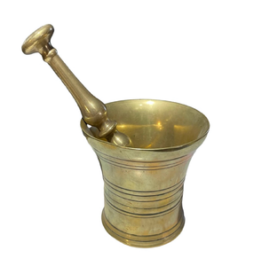 ครกและสากทองเหลืองราคาขายส่ง ครกทองเหลืองแบบใหม่ ดีไซน์สวยงาม ราคาไม่แพง - Product Image 2