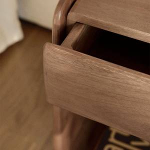 Mesita de noche rectangular Vandana Arion Astra con cajón 40x30 cm en madera Tinsley - Product Image 2