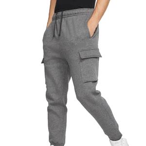 Pantalon décontracté pour homme, couleur unie, mode coton, slim, Cargo, poches multiples, tendance 2023 - Product Image 2