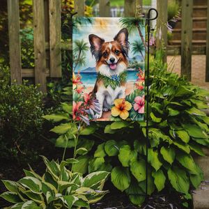 Papillon Luau, Bandera de jardín Multicolor, buzón decorativo, Bandera de patio, pancarta para ilustraciones de Patio y camas de flores, tamaño de jardín - Product Image 2