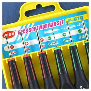 Juego de Destornilladores de Precisión de Acero SNCM P-610, 6 Piezas, Puntas Magnéticas PH/SL, Kit de Herramientas de Reparación Industrial y Bricolaje de Taiwán - Product Image 2