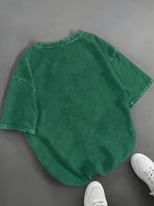 T-shirt à imprimé graphique tendance, décontracté, manches courtes, style vintage, unisexe, streetwear, été, coton, fournisseur OEM - Product Image 4