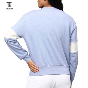 Ventes en gros de sweat-shirts décontractés pour femmes de haute qualité, coupe-vent, manches longues, pull-over, sweat-shirts personnalisés OEM - Product Image 5