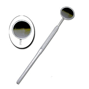Miroirs dentaires laryngéens stérilisables par autoclave à finition premium, réflexion claire - Product Image 1