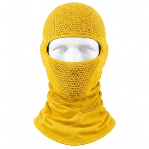 Pasamontañas HAMILO SPORTS Negro Verde Oliva, Cubre Rostro Transpirable e Impermeable, 100% Algodón, Ajustable, Máscara de Esquí Unisex para Adultos, para Actividades al Aire Libre - Product Image 2