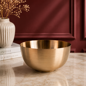 Grand bol artisanal avec finition polie utilisé pour la décoration d'ustensiles de cuisine - Product Image 3